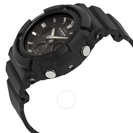 Casio G-Shock Alarm World Time Black Dial Men's Watch GAS-100B-1ACR