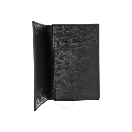 Montblanc Montblanc Westside Black Leather Business Card Holder 38034