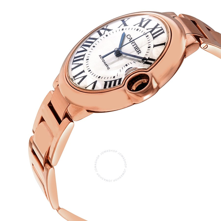 Cartier Ballon Bleu Automatic Men's 18kt Rose Gold Watch WGBB0016