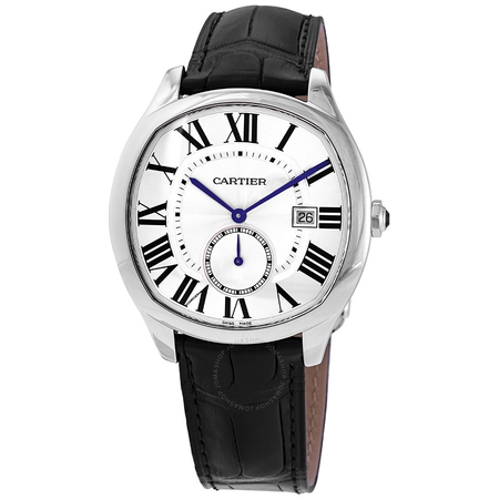 Cartier Drive Silvered Flinique Dial Automatic Men's Watch WSNM0015