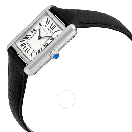 Cartier Tank Solo Silvered Light Opaline Dial Ladies Watch WSTA0030