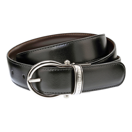 Montblanc Montblanc Casual Oval Reversible Leather Belt 105123