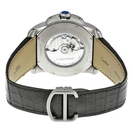 Cartier Calibre De  Silver Dial Men's Watch W7100037