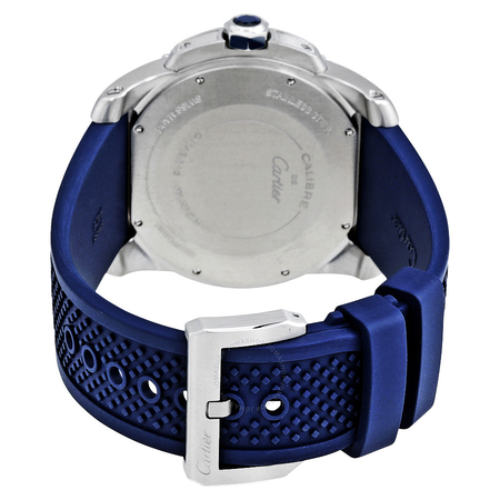 Cartier Calibre Diver Automatic Blue Dial Men's Watch WSCA0011
