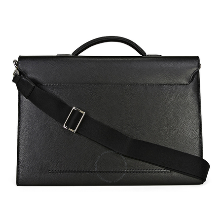Montblanc Montblanc Sartorial Double Gusset Briefcase- Black 113175