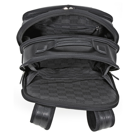 Montblanc Sartorial Large Leather Backpack - Black 114586