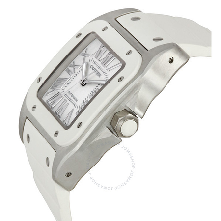 Cartier Santos 100 Medium Ladies Watch W20122U2