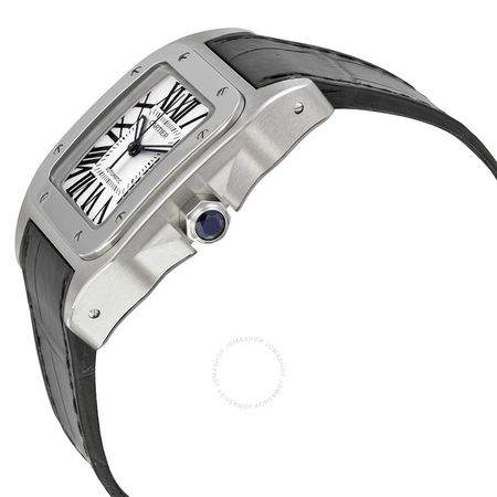 Cartier Santos 100 Stainless Steel Medium Watch W20106X8
