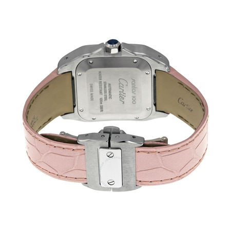 Cartier Santos 100 Silver Dial Unisex Watch W20126X8