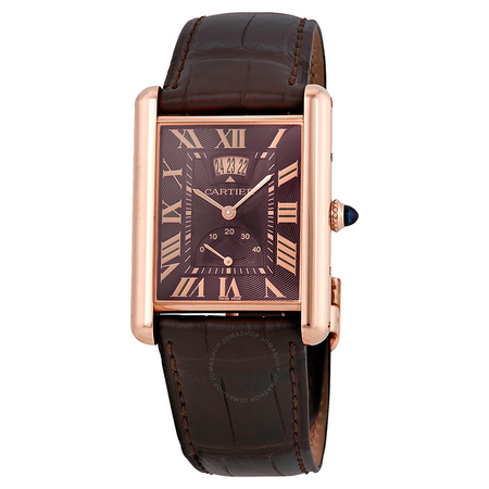Cartier Tank Louis Brown Dial Men's Watch W1560002