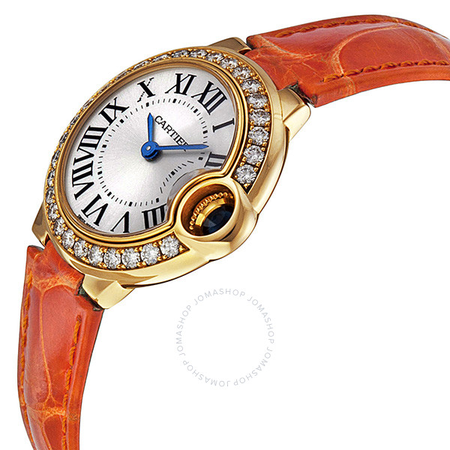 Cartier Ballon Bleu 18 kt Yellow Gold Diamond Ladies Watch WE900151