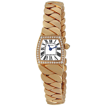 Cartier La Dona Mini 18k Rose Gold Diamond Watch WE60086I