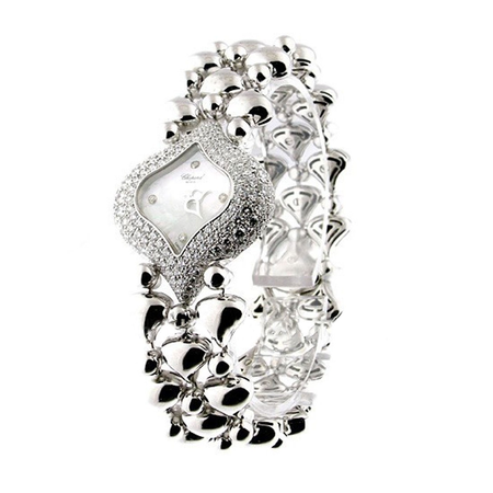 Chopard Pushkin Diamond Mother of Pearl Dial Ladies Watch 106813-1001