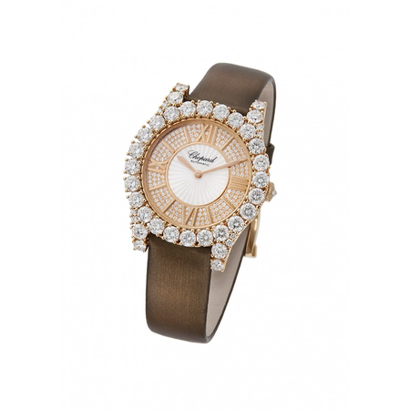Chopard Heure du Diamant Diamond Set Guilloche Watch 139419-5001
