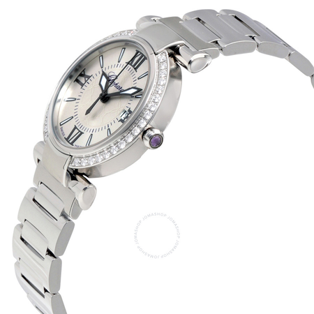 Chopard Imperiale Silver Dial Stainless Steel Ladies Watch 388541-3004