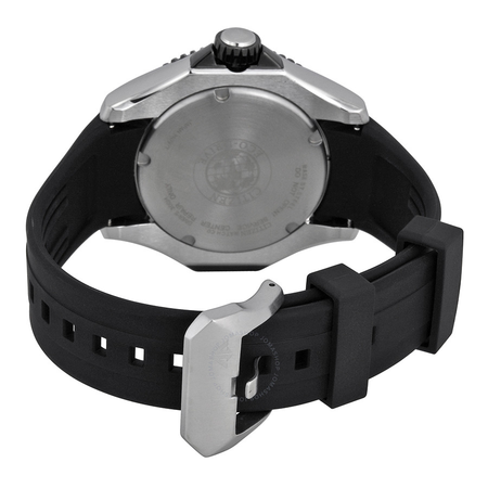 Citizen Eco-Drive Black Dial Black Rubber Men's Watch BN0085-01E