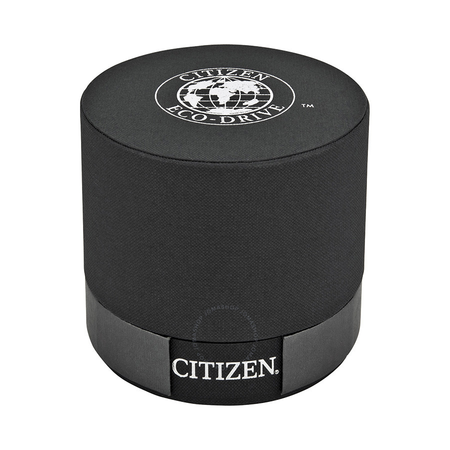 Citizen Eco Drive Black and Yellow Dial Black Nylon Strap Men's Watch BV1085-14E