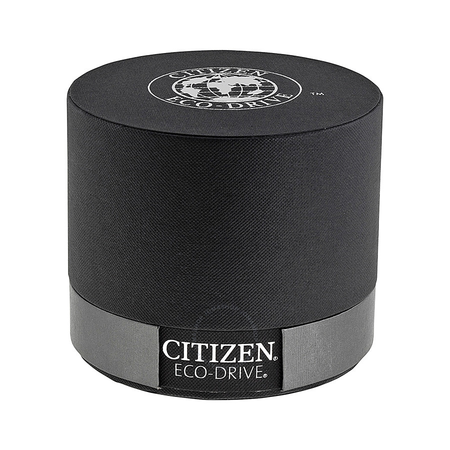 Citizen Eco Drive Black Dial Chronograph Black Rubber Men's Watch CA0427-08E