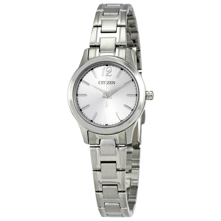 Citizen Silver Dial Ladies Quartz Watch EL3030-59A