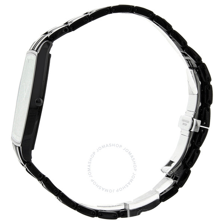 Citizen Stiletto Eco-Drive Black Dial Black IP Stainless Steel Men's Watch AR3025-50E