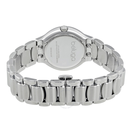 Ebel Beluga Silver Dial Stainless Steel Bracelet Ladies Watch 1216069