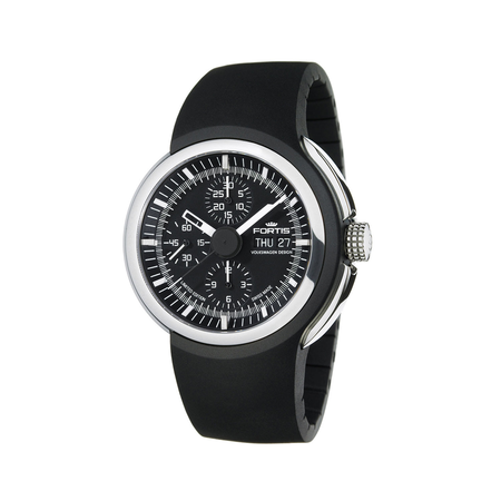 Fortis Spaceleader Black Dial Automatic Men's Watch 661.20.31 K