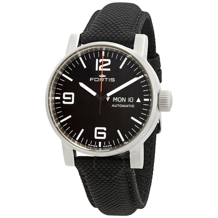 Fortis Spacematic Automatic Black Dial Men's Watch 623.10.18.LP.10