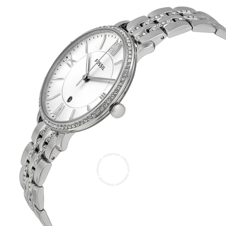 Fossil Jacqueline Silver Dial Stainless Steel Ladies Watch ES3545