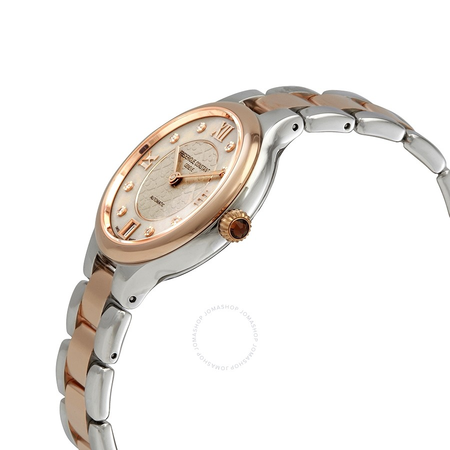 Frederique Constant Classics Delight Automatic Diamond Ladies Two Tone Watch FC-306LGHD3ER2B