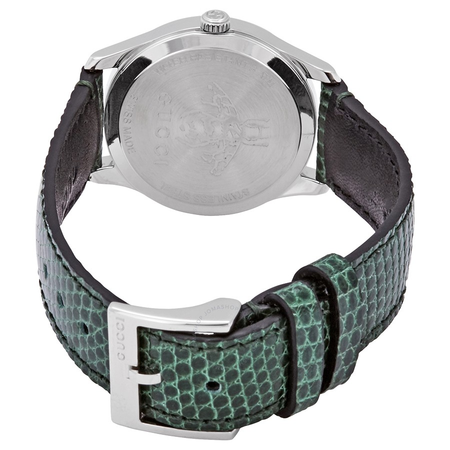 Gucci G-Timeless Green Mother of Pearl Dial Ladies Watch YA126585