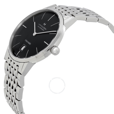 Hamilton Intra-Matic Automatic Black Dial Men's Watch H38455131