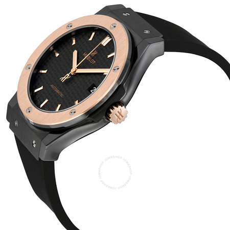 Hublot Classic Fusion Mat Carbon Fiber Dial Automatic 18 Carat King Gold Watch 511.CO.1781.RX