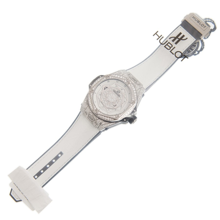 Hublot Big Bang Sang Bleu Automatic Diamond White Dial Unisex Watch 415.NX.2027.VR.1704.MXM18