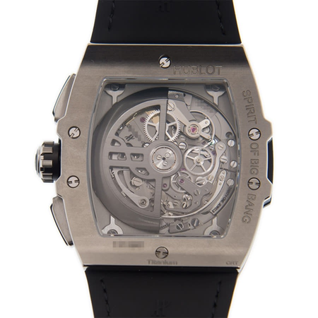 Hublot Spirit of Big Bang Chronograph Diamond Silver-tone Dial Men's Watch 641.NX.0173.LR.1704