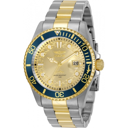 Invicta Pro Diver Quartz Champagne Dial Men's Watch 30022