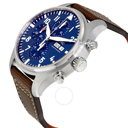 IWC Pilot Midnight Automatic Chronograph Blue Dial Men's Watch IW377714