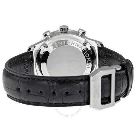 IWC Portuguese Automatic Chronograph Black Dial Men's Watch 3714-47 IW371447