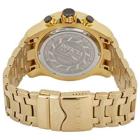 Invicta Pro Diver Chronograph Gold Dial Men's Watch 26079