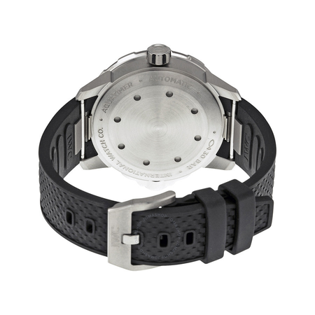 IWC Aquatimer Black Dial Black Rubber Men's Watch IW329001