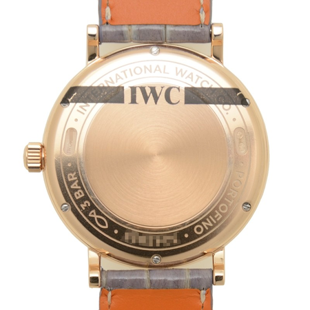 IWC Portofino Silver Dial Diamond Automatic Unisex Watch 4581-07 IW458107