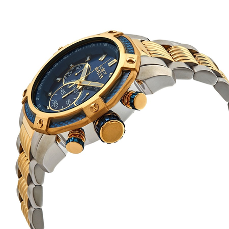 Invicta Speedway Chronograph Blue Dial Two-tone Men's Watch 26478