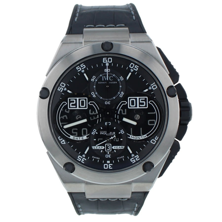 IWC Ingenieur Perpetual Calendar Chronograph Titanium Aluminide Men's Watch IW379201