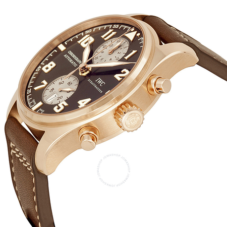IWC Pilots Chronograph Edition Antoine de Saint Exupery Rose Gold Men's Watch IW387805