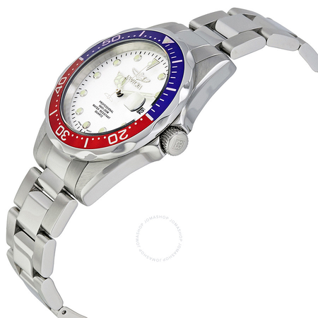Invicta Pro Diver White Dial Pepsi Bezel Men's Watch 17047