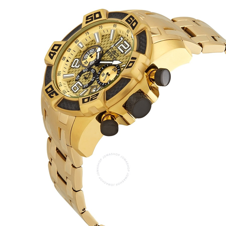 Invicta Pro Diver Gold Dial Chronograph Men's Watch 25854