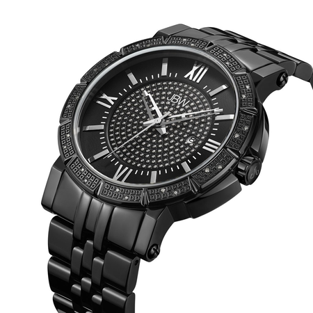 JBW Vault Black Ion-Plated Diamond Men's Watch J6343D
