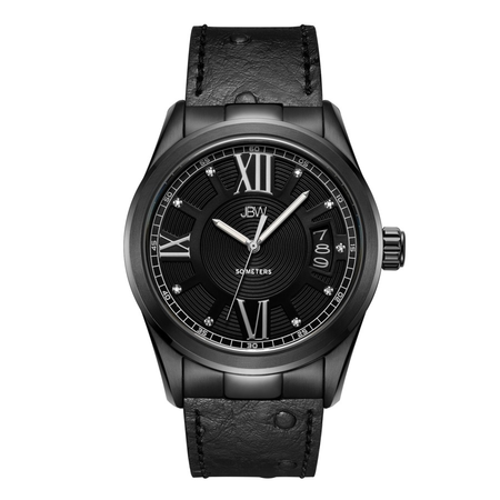 JBW Bond Quartz Diamond Black Dial Men's Watch J6372E