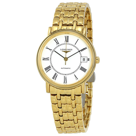 Longines Presence Automatic White Dial Ladies Watch L48212118