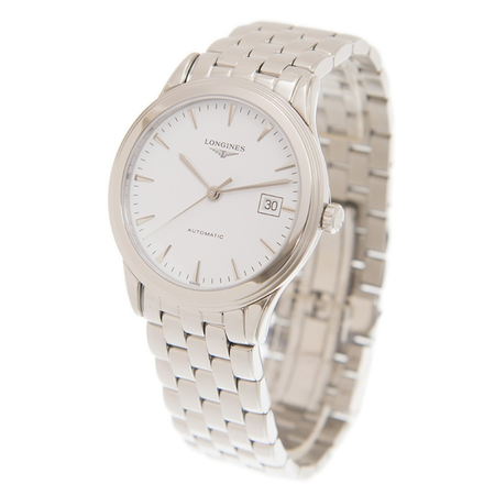 Longines Flagship Automatic White Dial Men's Watch L4.974.4.12.6