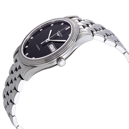 Longines Flagship Automatic Diamond Black Dial Men's Watch L48994576
